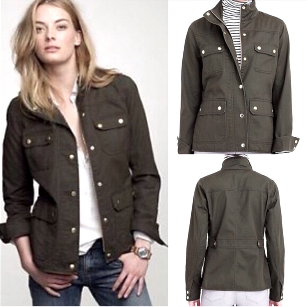 J. Crew Factory Twill Field Jacket